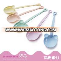 Made in Taiwan 14cm Disposable ice cream plastic spoon