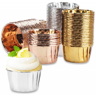 Aluminum Foil Paper Mini Cake Baking Cups Disposable Cupcake Liners