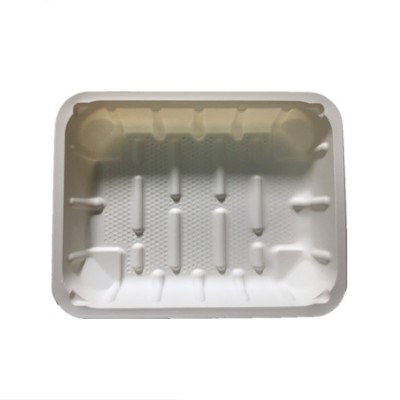 Wholesale Disposable Deep Cornstarch Tray For Supermarket